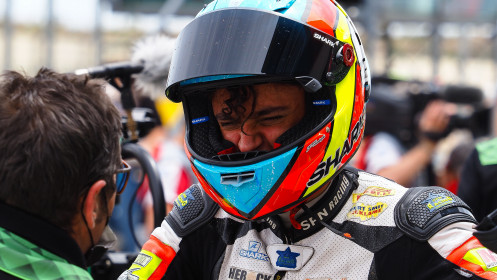 Adrian Huertas, MTM Kawasaki, Aragon RACE 1