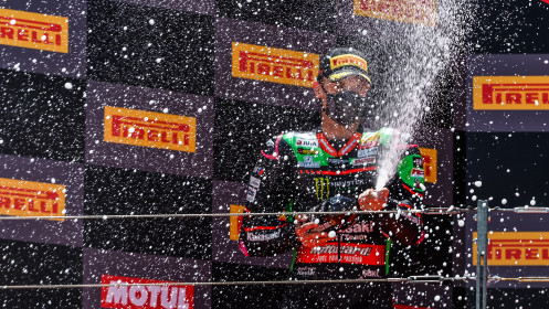 Alex Lowes, Kawasaki Racing Team WorldSBK, Aragon RACE 1