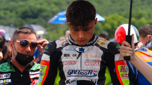 Adrian Huertas, MTM Kawasaki, Most RACE 1