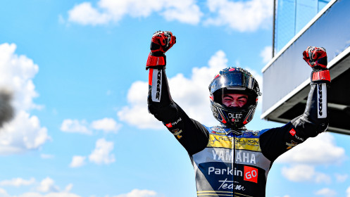 Manuel Gonzalez, Yamaha ParkinGo Team, Magny-Cours RACE 2
