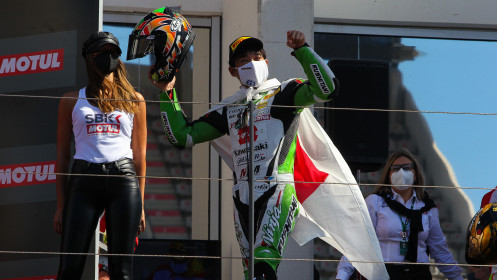 Yuta Okaya, MTM Kawasaki, Portimao RACE 1