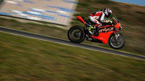 Alvaro Bautista, Aruba.it Racing - Ducati, Portimao Test Day 1