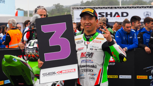Yuta Okaya, MTM Kawasaki, Estoril RACE 1
