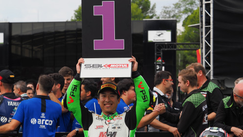 Yuta Okaya, MTM Kawasaki, Catalunya RACE 1