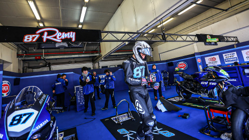 Remy Gardner, GYTR GRT Yamaha WorldSBK Team, Jerez Test Day 1