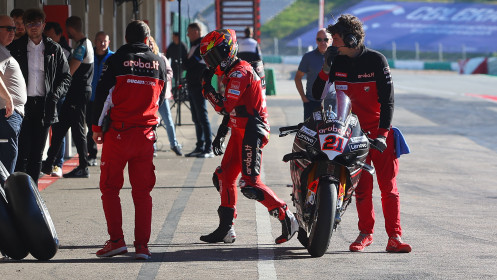 Michael Ruben Rinaldi, Aruba.it Racing - Ducati, Portimao Test Day 1