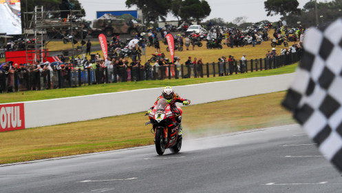 Alvaro Bautista, Aruba.it Racing - Ducati, Phillip Island RACE 1