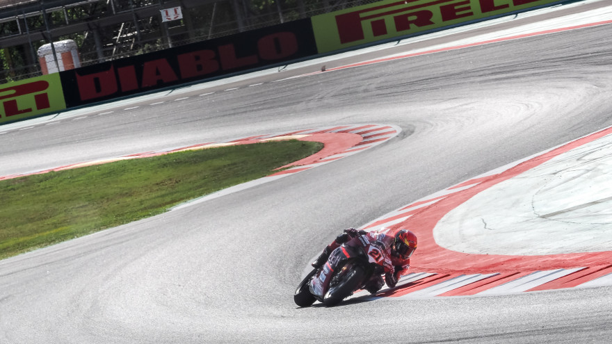 Michael Ruben Rinaldi, Aruba.it Racing - Ducati, Catalunya FP1