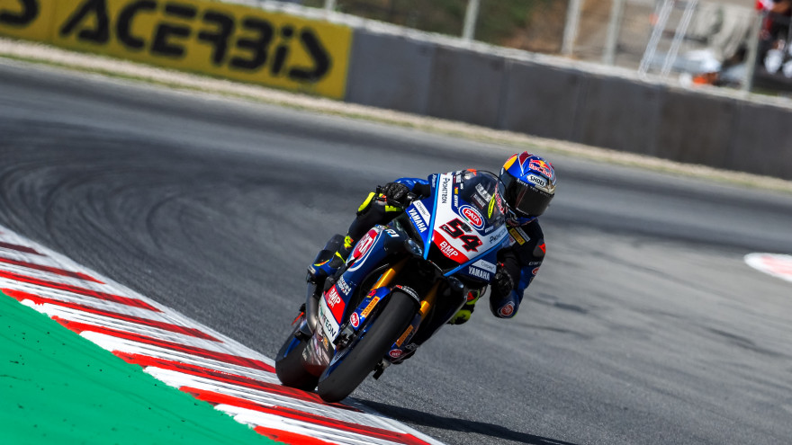 Toprak Razgatlioglu, Pata Yamaha Prometeon WorldSBK, Catalunya FP1