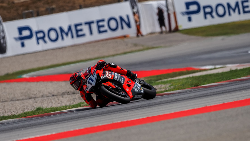 Nicolo Bulega, Aruba.it Racing WorldSSP Team, Catalnya FP1