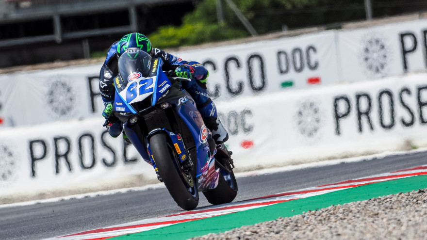 Stefano Manzi, Ten Kate Racing Yamaha, Catalunya FP1