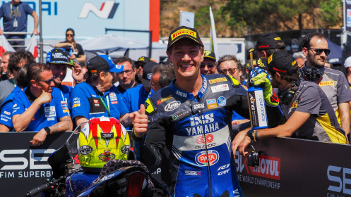 Dominique Aegerter, GYTR GRT Yamaha WorldSBK Team, Catalunya Superpole