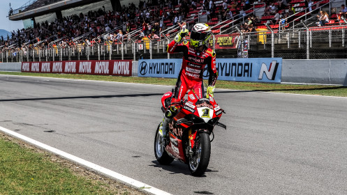 Alvaro Bautista, Aruba.it Racing - Ducati, Catalunya RACE 1