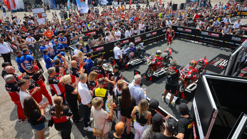 WorldSBK, Misano Parc Ferme