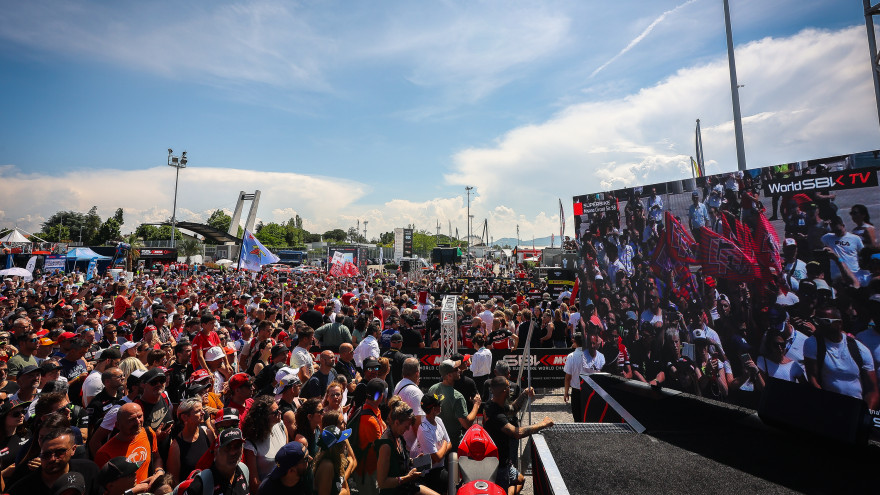 WorldSBK, Misano Parc Ferme