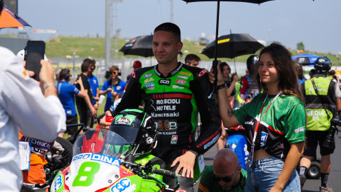 Bruno Ieraci, ProDina Kawasaki Racing, Misano RACE 1