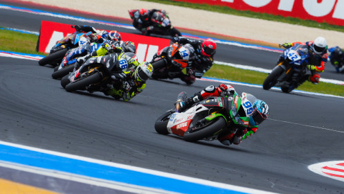 Adrian Huertas, MTM Kawasaki, Misano RACE 2