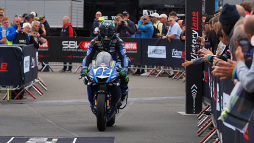 Stefano Manzi, Ten Kate Racing Yamaha, Donington Superpole