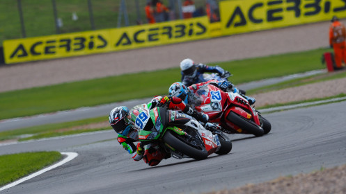 Adrian Huertas, MTM Kawasaki, Donington RACE 1