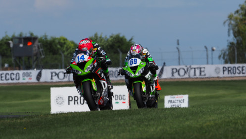 Lucas Mahias, Kawasaki Puccetti Racing, Donington RACE 1