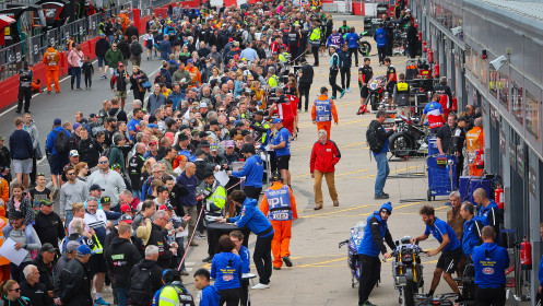 WorldSBK, Donington Pit Walk