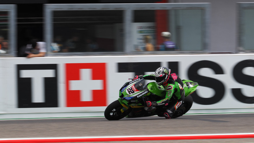 Alex Lowes, Kawasaki Racing Team WorldSBK, Imola FP2
