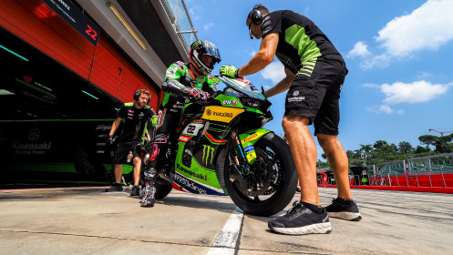 Alex Lowes, Kawasaki Racing Team WorldSBK, Imola FP2