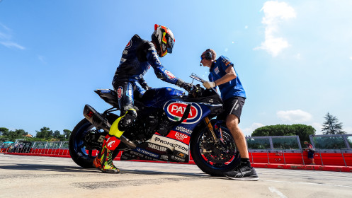 Andrea Locatelli, Pata Yamaha Prometeon WorldSBK, Imola FP2