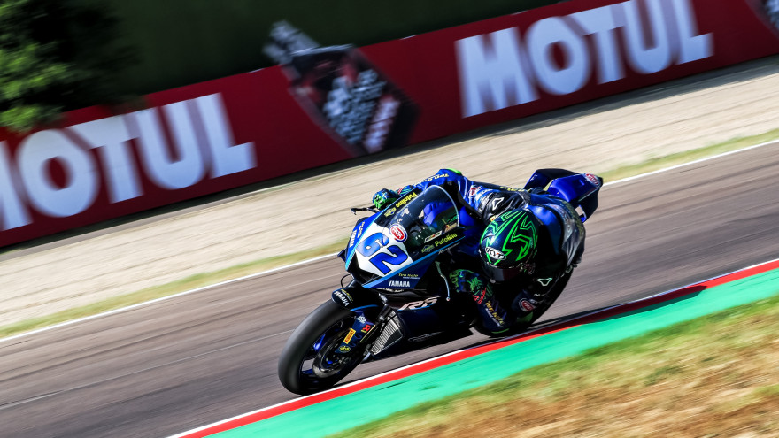 Stefano Manzi, Ten Kate Racing Yamaha, Imola FP2