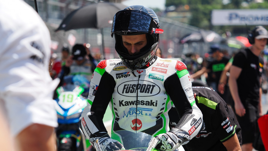 Petr Svoboda, Fusport-RT Motorsport by SKM-Kawasaki, Imola RACE 1