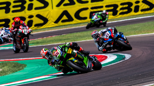 Jonathan Rea, Kawasaki Racing Team WorldSBK, Imola  RACE 1