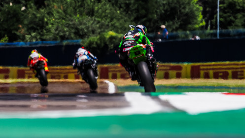 Alex Lowes, Kawasaki Racing Team WorldSBK, Imola RACE 1