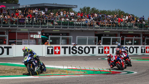 Dominique Aegerter, GYTR GRT Yamaha WorldSBK Team, Imola RACE 2