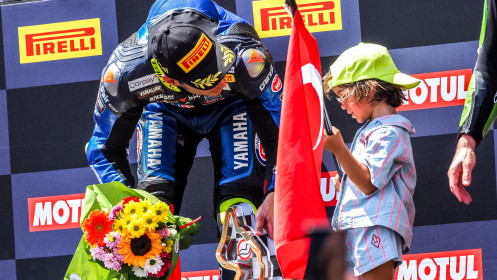 Toprak Razgatlioglu, Pata Yamaha Prometeon WorldSBK, Imola RACE 2