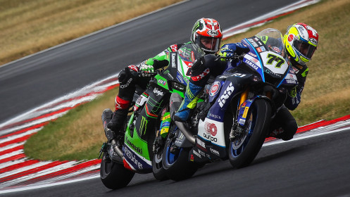 Dominique Aegerter, GYTR GRT Yamaha WorldSBK Team, Jonathan Rea, Kawasaki Racing Team WorldSBK, Most FP1