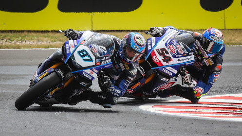 Remy Gardner, GYTR GRT Yamaha WorldSBK Team, Toprak Razgatlioglu, Pata Yamaha Prometeon WorldSBK, Most FP2