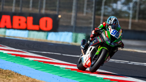Adrian Huertas, MTM Kawasaki, Magny-Cours FP1