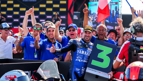 Valentin Debise, GMT94 Yamaha, Magny-Cours RACE 1
