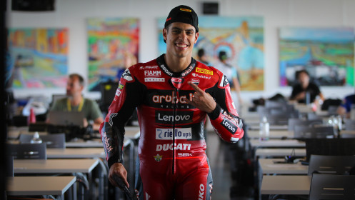Michael Ruben Rinaldi, Aruba.it Racing - Ducati, Aragon RACE 1