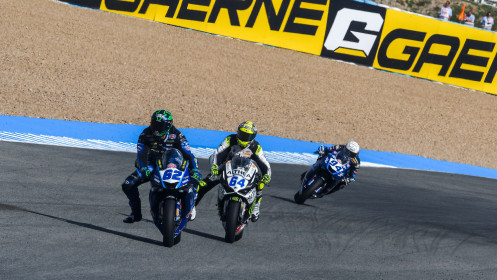 Stefano Manzi, Ten Kate Racing Yamaha, Jerez RACE 1