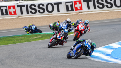 Stefano Manzi, Ten Kate Racing Yamaha, Jerez RACE 2