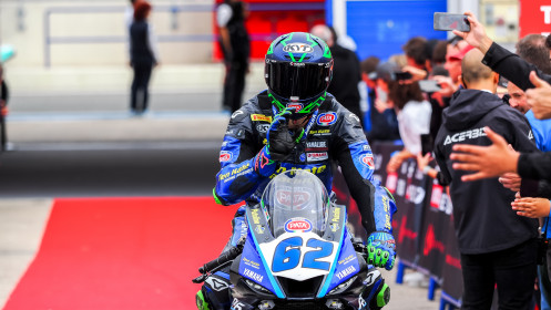 Stefano Manzi, Ten Kate Racing Yamaha, Jerez RACE 2