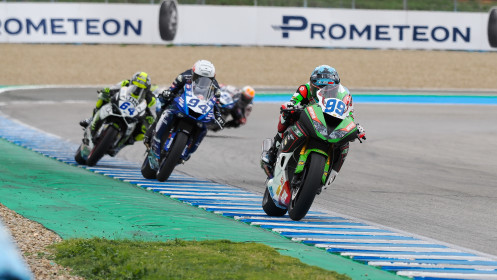 Adrian Huertas, MTM Kawasaki, Jerez RACE 2