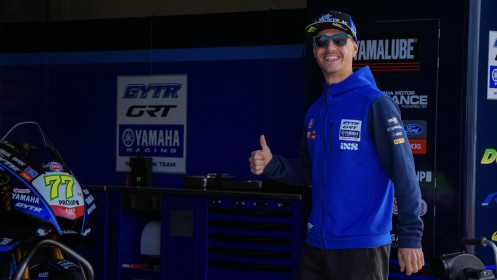Dominique Aegerter, GYTR GRT Yamaha WorldSBK Team, Cremona Test day 2	