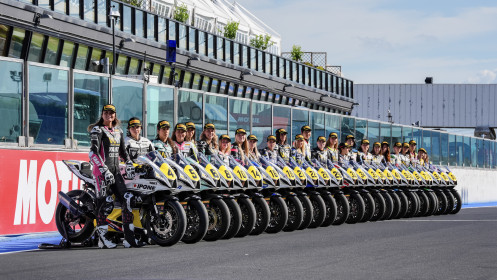 CLASS PHOTO: Inaugural WorldWCR grid gather for group photo ahead of Misano