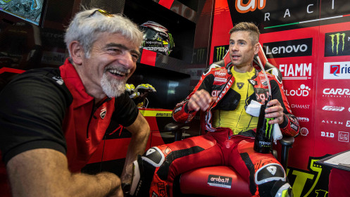 Gigi Dall'Igna, Alvaro Bautista, Aruba.it Racing - Ducati, Misano RACE 2