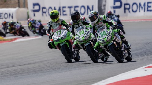 Carter Thompson, Fusport-RT Motorsports by SKM-Kawasaki, Portimao RACE 1	