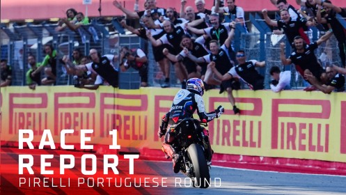 WorldSBK Portimao RACE 1 - report