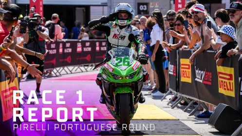 WorldSSP300 Portimao RACE 1 - report