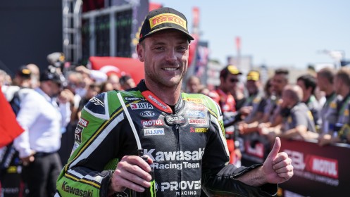 Alex Lowes, Kawasaki Racing Team WorldSBK, Portimao Superpole RACE